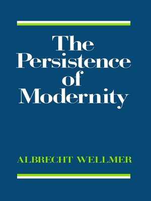 cover image of The Persistence of Modernity